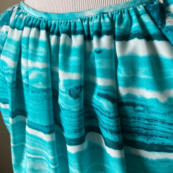 NWT Michael by Michael Kors turquoise dress - Picture 6 of 10